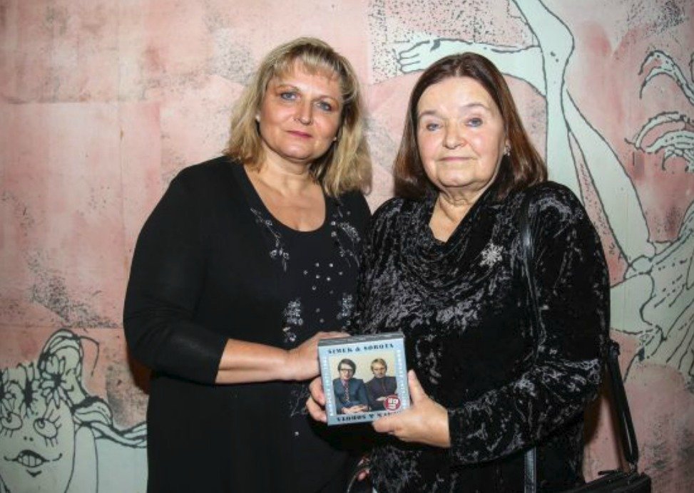 Vdova Magdalena Šimková a dcera Eva