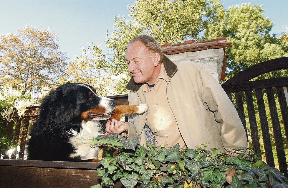 Luděk Sobota ztrácí svého chlupatého kamaráda