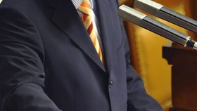 Poslanec Ludvík Hovorka (KDU-ČSL) byl před jednáním ještě jeden z nerozhodnutých, ale naznačil, že vůádu nakonec podpoří.