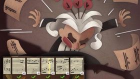 Beethoven hrdinou hudebního komiksu: Google slaví 245. výročí narození skladatele Doodlem