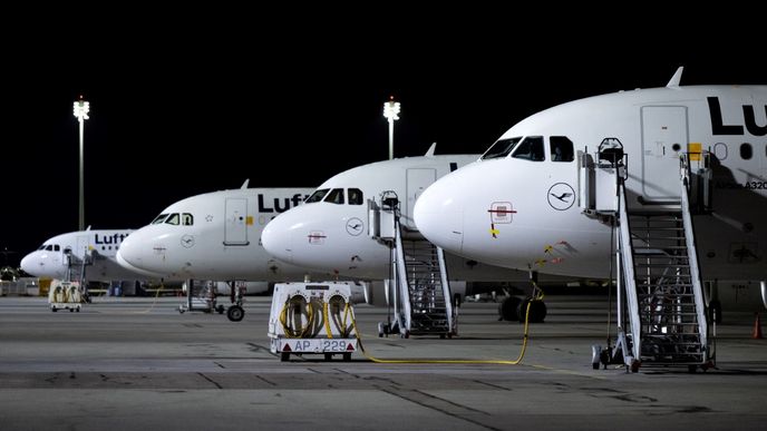 Pozemní personál aerolinek Lufthansa stávkuje