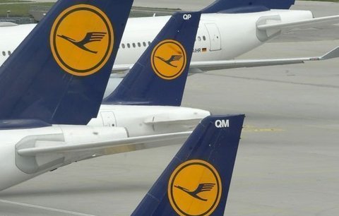 Stávka Lufthansy: 30 zrušených letů na trase Praha-Německo
