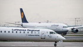 Kvůli stávce Lufthansa zruší některé lety (6. 11. 2019).