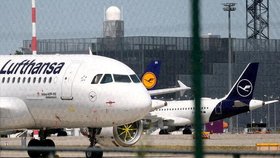 Letecká společnost Lufthansa.