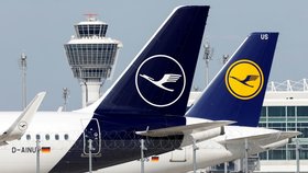 Letecká společnost Lufthansa.