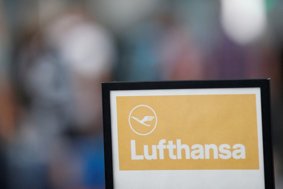 Letecká společnost Lufthansa.