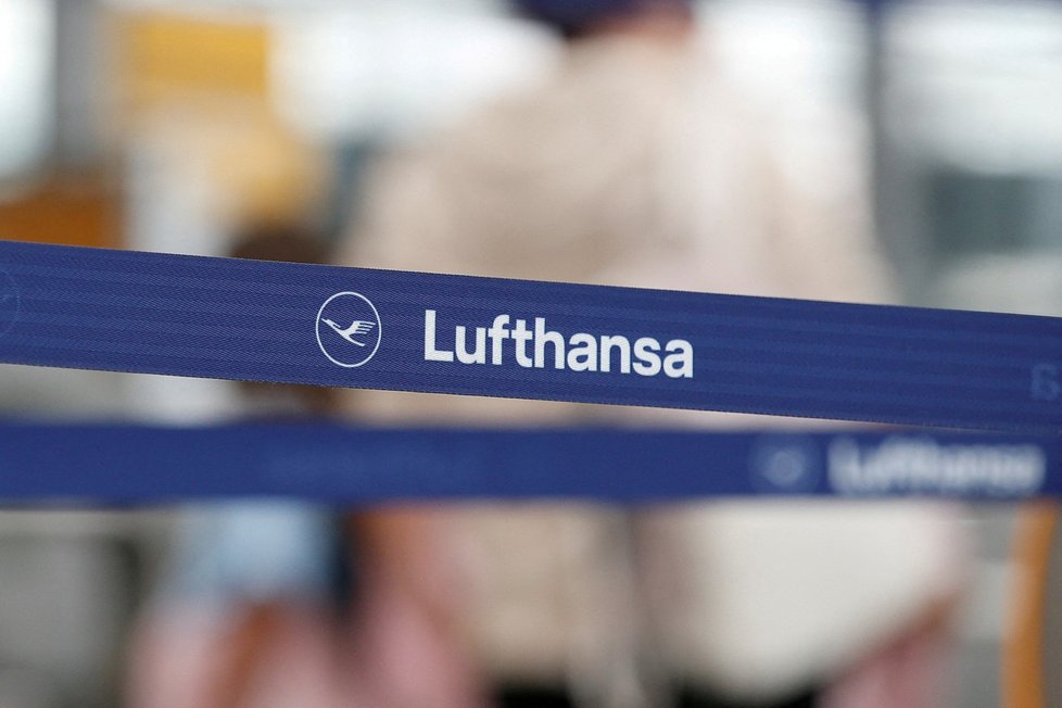 Letecká společnost Lufthansa.