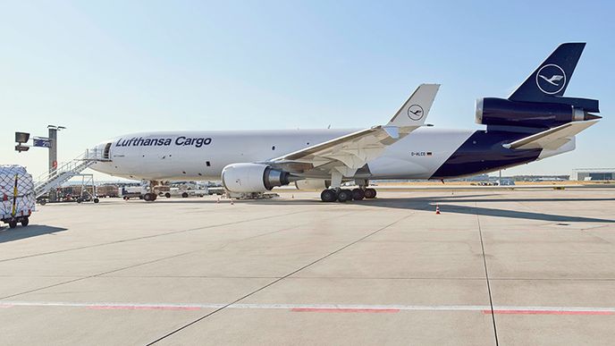 První McDonnel Douglas MD-11F zařadila Lufthansa Cargo do flotily v roce 1998.