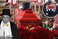 Pohřeb podnikatelského "mága" Richarda Lugnera (†91): Dorazily desetitisíce Rakušanů!