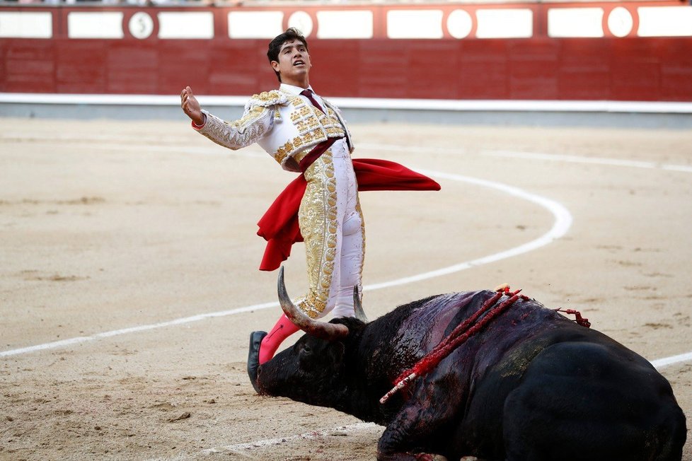 Mexický matador Luis David Adame