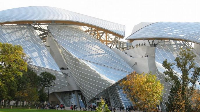 Luis Vuitton Foundation v Paříži