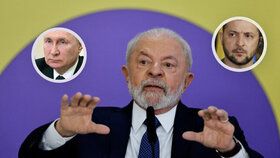 Ruský prezident Vladimir Putin ani ukrajinský prezident Volodymyr Zelenskyj nejsou připraveni na mír, míní brazilský prezident Luiz Inácio Lula da Silva.