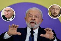 Putin ani Zelenskyj nejsou připraveni na mír, míní brazilský prezident