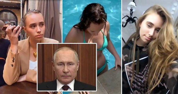 Angeblich Putins Tochter Luiza (18) droht Angriff in sozialen Netzwerken: Ratten, stoppt den Krieg!