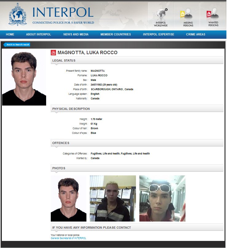 Po uprchlém Kanaďanovi pátral i Interpol