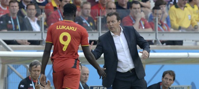 Romelu Lukaku se v utkání s Alžírskem trápil a střídal už v 58. minutě. U obratu Belgičanů už tedy chyběl.