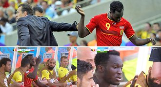 Lukaku zuřil! Trenérovi Belgie kvůli střídání nepodal ruku a vynadal mu