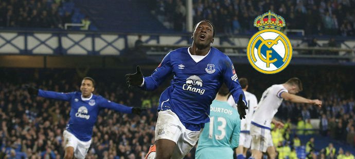 Útočník Evertonu Romelu Lukaku by mohl přestoupit do Realu Madrid