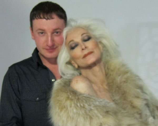 Carmen Dell’Orefice udělala na Lukáše neskutečný dojem.