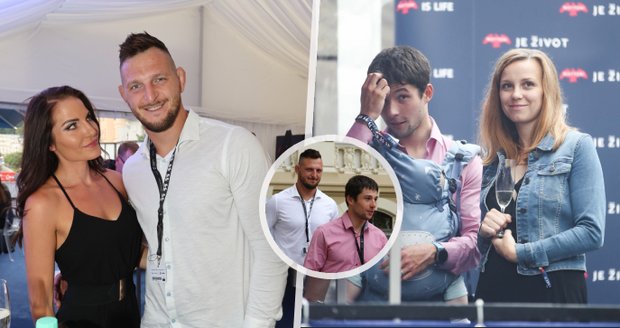 Lukáš Krpálek a Jiří Prskavec na filmovém festivalu ve Varech