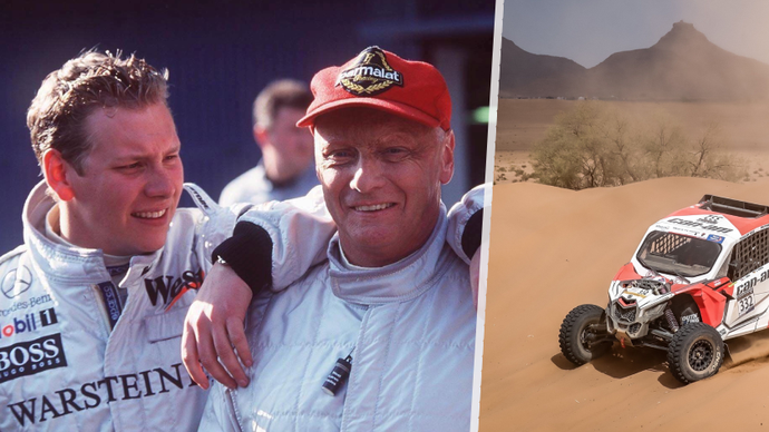 Syn legendárního Laudy jede Dakar.
