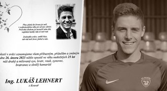 Poslední rozloučení s fotbalistou Lehnertem (†24): Příčina smrti a parte!