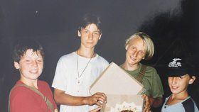 Lukáš Pavlásek v roce 1992