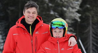 Pollert o synovi, co válí na vodě i na lyžích: Je mnohem lepší než já