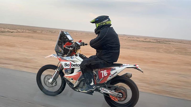 Rallye Dakar 2021, 6. etapa, Lukáš Pour