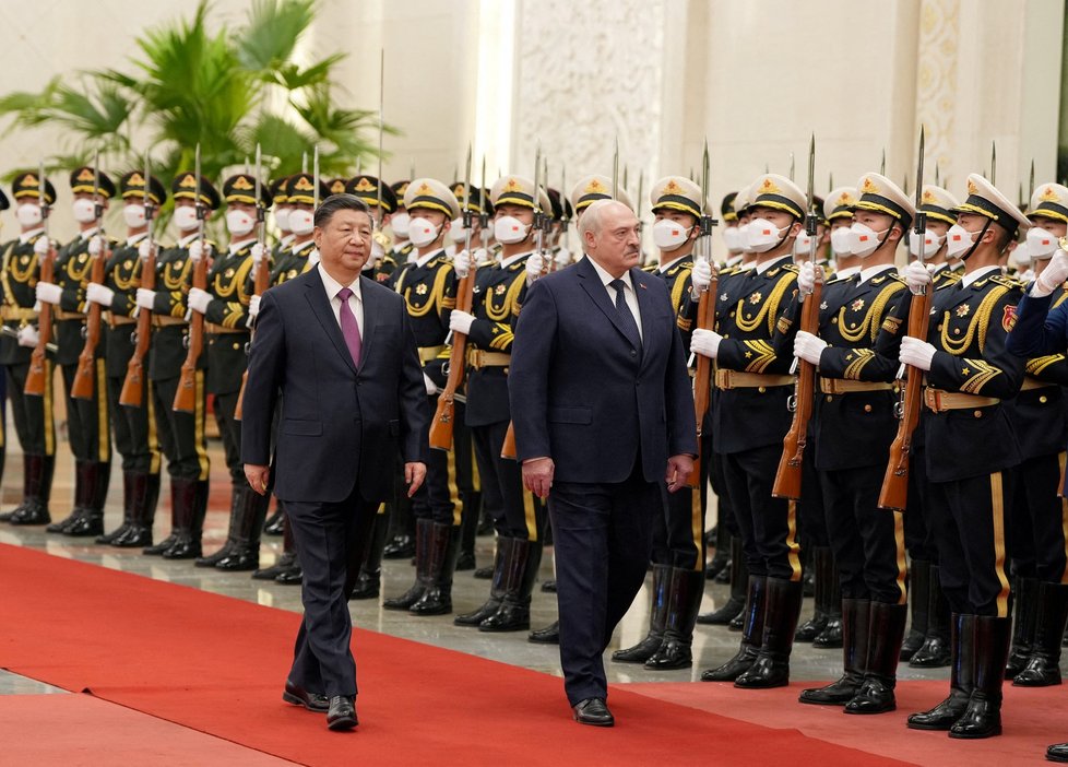 Lukašenko v Číně: Se Si Ťin-pchingem (4.12.2023)