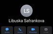 Takhle měla spisovatelka Markéta Lukášková v mobilu uloženou Libušku Šafránkovou.