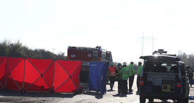 Smrtelná hromadná nehoda na dálnici u Lukavce: Zahynula seniorka (†72), která vjela do protisměru