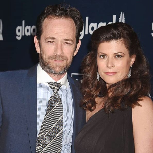 Luke Perry se snoubenkou Wendy Madison Brownovou