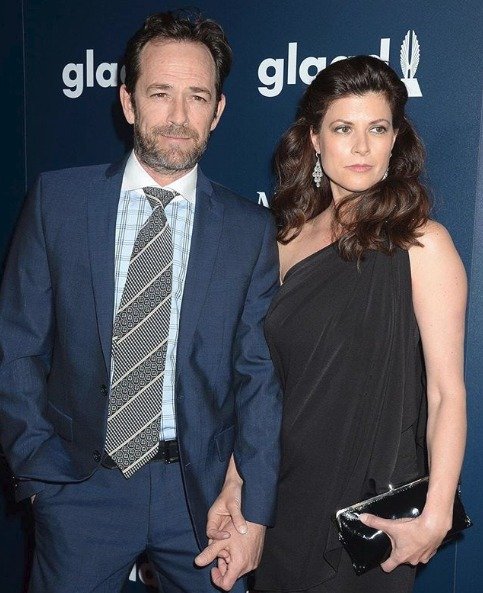 Luke Perry se snoubenkou Wendy Madison Brownovou