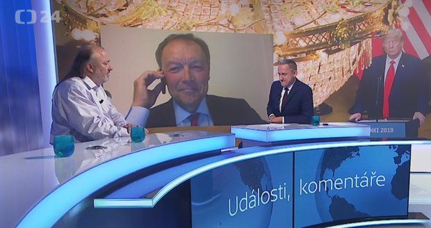 Drsná hádka v ČT o Trumpa: Pán s koňským ohonem lže, neustál profesor Klausova Jakla