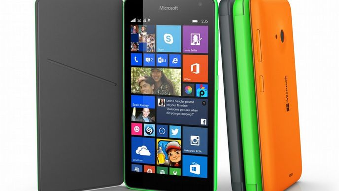 Lumia 535, poprvé bez označení Nokia