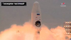 Rusko vyslalo k Měsíci sondu Luna-25, Sojuz 2.1b odstartoval z kosmodromu Vostočnyj. (11. 8. 2023)