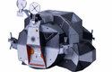 Vystřihněte a sestavte si papírový model lunárního modulu mise Apollo Eagle LM-5