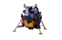 Vystřihněte a sestavte si papírový model lunárního modulu mise Apollo Eagle LM-5