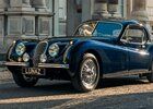 Tento nádherný Jaguar XK120 klame tělem, jezdí na baterky a interiér má z odpadu