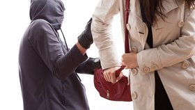 Ženě (33) měli kabelku ukrást dva muži, nakonec se přiznala, že loupež byla smyšlená (ilustrační foto).