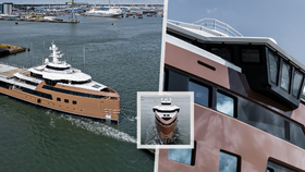 Na palubě luxusní superjachty za v přepočtu více než dvě miliardy korun: Ponorka a vlastní vrtulník!