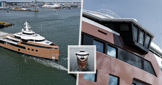 Na palubě luxusní superjachty za dvě miliardy korun: Ponorka a vlastní vrtulník!