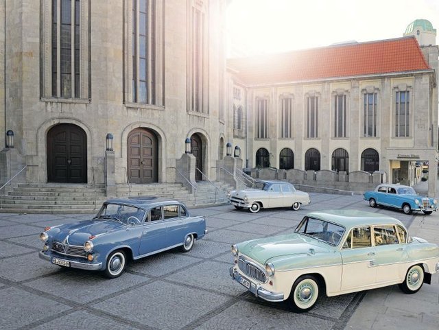 Luxusní německé vozy z 50. let