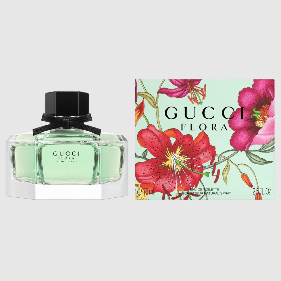 Gucci, parfém 75 ml, 109 € (cca 2 797 Kč)