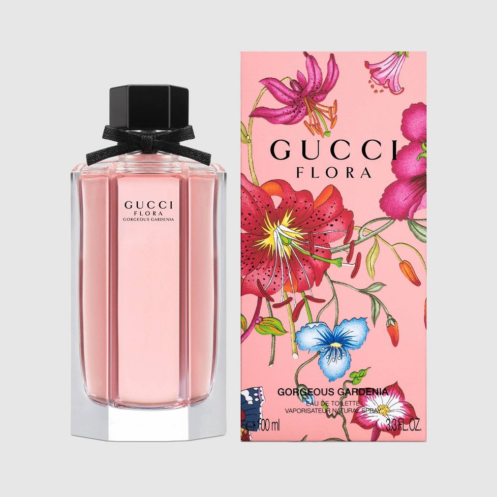 Gucci, parfém 100 ml, 108 € (cca 2 770 Kč)