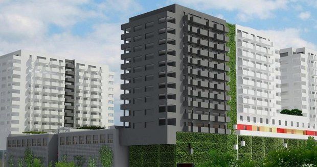 Investor snížil počet bytů plánovaných jako přístavba k obchodnímu centru Lužiny z původních 303 na 215.
