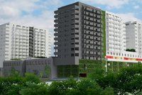 Investora zviklali obyvatelé Lužin: Místo 303 bytů postaví jen 215