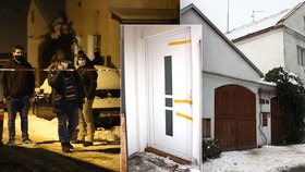 Dům, ve kterém v neděli 14. února 2021 našli policisté mrtvou ženu po boku jejího partnera, jenž byl ve vážném stavu a po převozu do nemocnice zemřel.