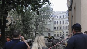 Škody po útoku na Lvov (6. 7. 2023)
